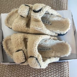 Papillio fuzzy platform Birkenstocks